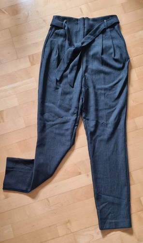 Feine anzughose stoffhose grau - stoffhose,