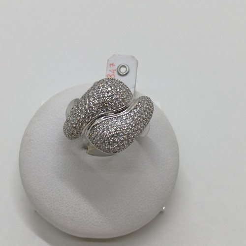 Damenring mit pavé - damenring, aus