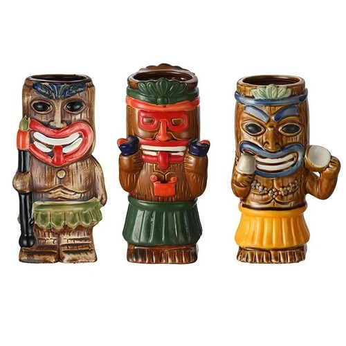 1pcs tiki becher keramik - tiki,