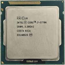 Intel Core i7-3770K SL0PL 3.5GHz Quad-Core LGA 1155 Socket H2 CPU Processor