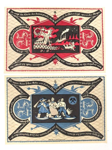 Dortmund notgeldscheine - dortmund,, 2