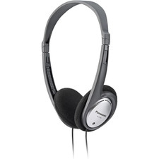 Panasonic HT030 Wired ergonomic and foldable headphones, clear sound