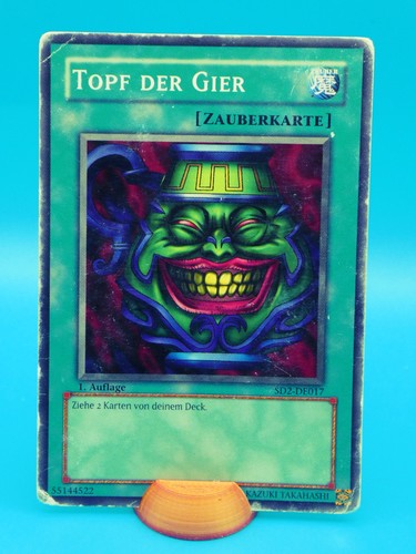 Yugioh topf der gier sd2 - yugioh!,