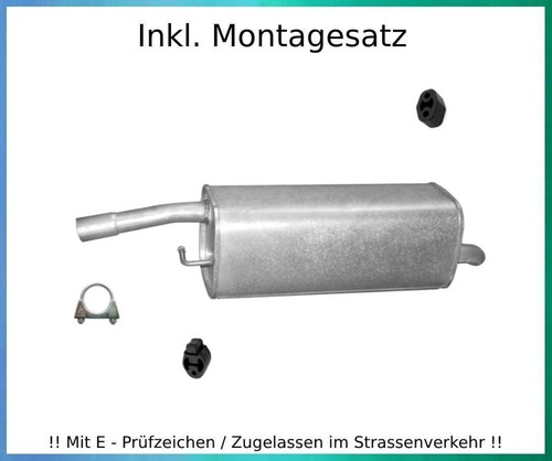 Endschalldämpfer für ford - endschalldämpfer,