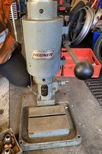 -Gewindebohrmaschine  hegner Gewindeschneidmaschine mit Leitpatronen