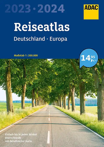 Adac reiseatlas 2023 - reiseatlas, 2023/2024