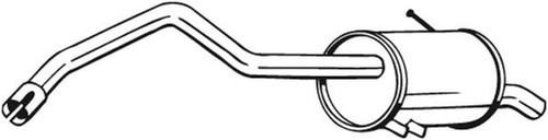 Bosal endschalldämpfer - bosal,