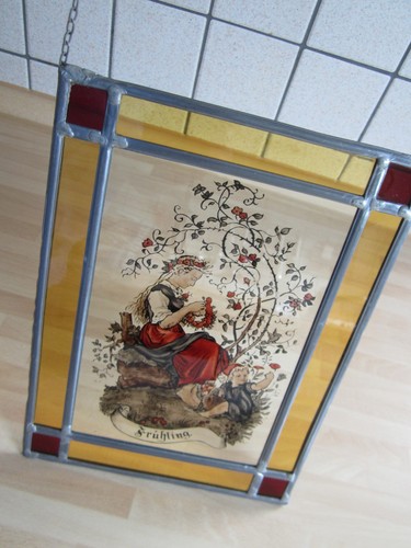 Fensterbild bleiverglasung - fensterbild,