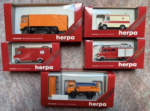 Herpa modellautos set - modellautos, set/