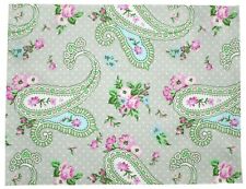 Platzset Tischset 35 x 45 cm Baumwolle Paisley grau Krasilnikoff Danish Design