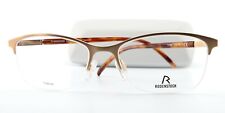 RODENSTOCK Brille Titanium R7001 G 55-18 140 Halbrand Rahmen Elegant Satin Large
