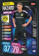 Match Attax Extra Champions League 2019/20 - Hazard - BVB Dortmund - Away Kit 10
