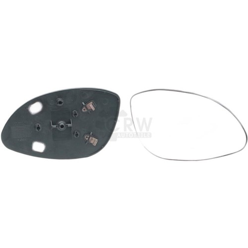 Spiegelglas haltefuss rechts - haltefuss,