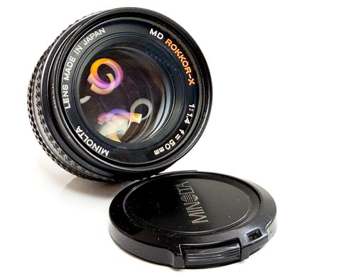Minolta rokkor 50mm 1 - minolta,
