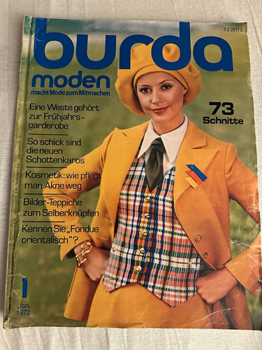 Burda moden januar 1972 - burda, 01