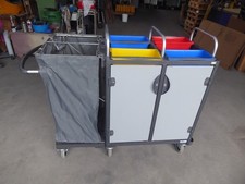 Reinigungswagen VERMOP Werkstattwagen mit div. Eimern Putzwagen TOPPi