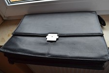 Aktentasche°°Aktenmappe°°Collegemappe°°schwarz°°gebraucht°°