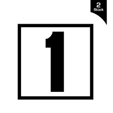 2x Startnummer DT2 Auto