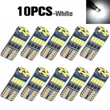 10 X LED W 5W T10 12V CANBUS Innenraum Beleuchtung Glassockel Licht Lampe C4L7