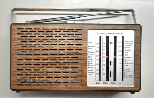 Saba bonny kofferradio - h,