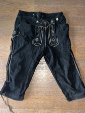 Trachten Lederhose Skandal Tracht! Gr. 52, Wildbock Schwarz