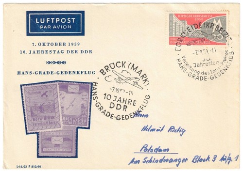 Ddr flugpost - ddr,