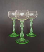 Jugendstil Weingläser mit