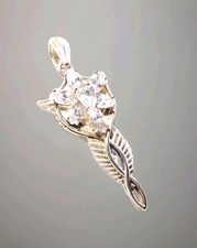 der große Arwens Abendstern Anhänger 925er Silber Original 2000er Nöll LOTR