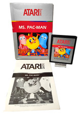Atari 2600 MS. PAC-MAN mit Anleitung und OVP