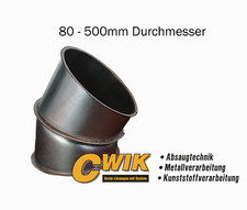 Bogen Rohrbogen Absaugrohr