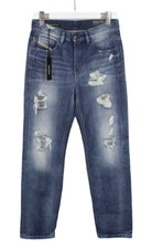 DIESEL D.N.A. Kameron Relaxed-Boyfriend High Waist 0848I Jeans Damen W27/L32