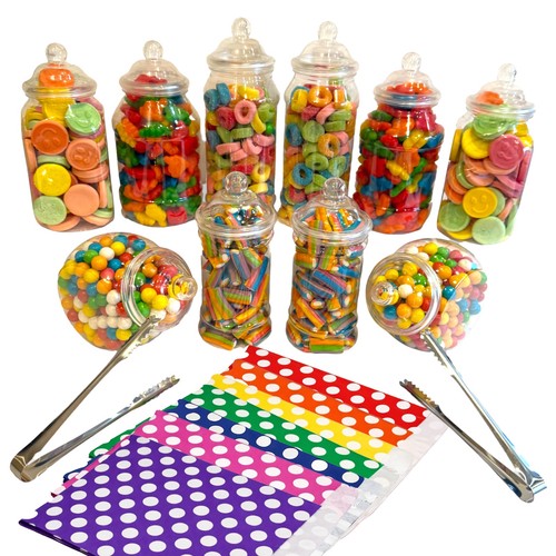 Kunststoff süßigkeiten glas - kunststoff,