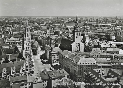 München luftaufnahme - münchen,