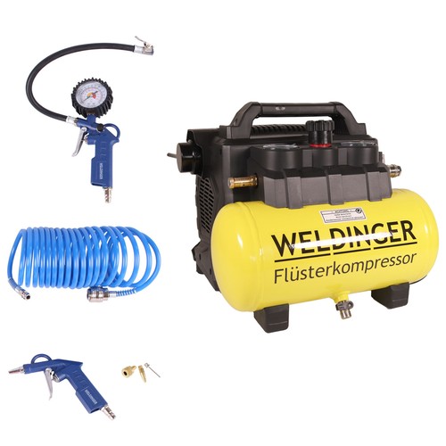 Flüster kompressor aktionsset - kompressor,