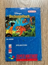 Super NIntendo SNES - Disney's Das Dschungelbuch - Anleitung