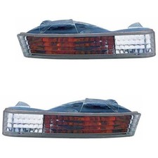 Scheinwerfer Set links & rechts Hauptscheinwerfer gelb für Honda Prelude IV