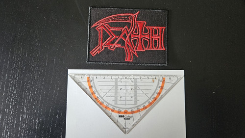 Death logo patch - patch, aufnäher