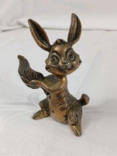 Vintage Hase Figur Bronze /