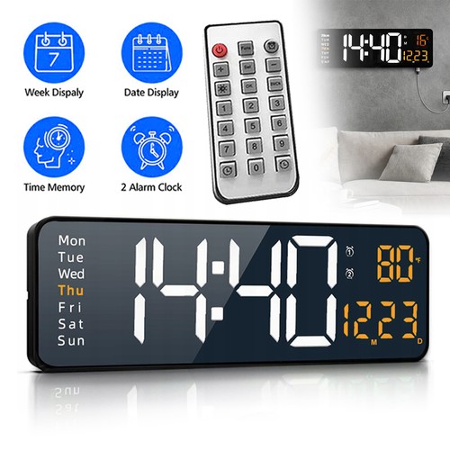 Digital wanduhr großes - wanduhr,