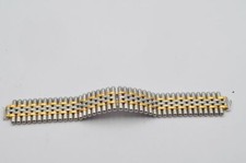 CARTIER LIGNE 21 STAHL ARMBAND STAHL/GOLD 16MM BRACELET VINTAGE RAR 3