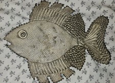 Metal Fischschale Platte