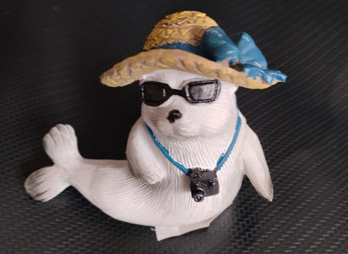 Deko seehund mit - deko,
