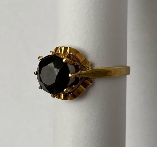 Ring gold 585 - ring,, mit