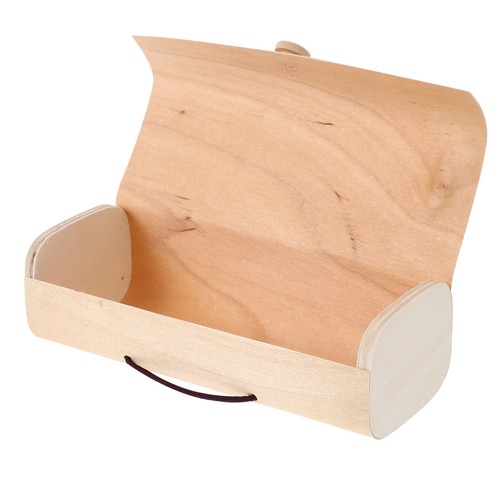 Sonnenbrillen etui aus - aus, holz