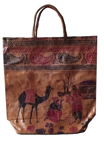 Lederhandtasche kamelmotiv - lederhandtasche,