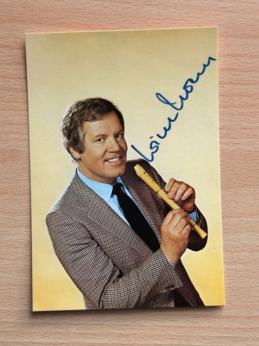 Wim thoelke autogrammkarte - wim,