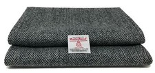 Harris Tweed schwarz-grau