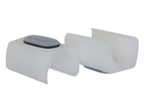 Klemmschalengleiter ptfe - ptfe, Ø