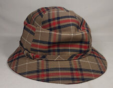 True Vintage Nino Herrenhut Hut Trilby 20er 30er Jahre kariert Theater Film