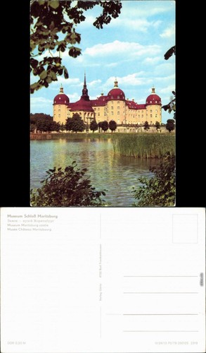 Ansichtskarte moritzburg kgl - ansichtskarte,